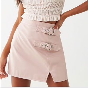 Forever 21 Faux Leather Mini Skirt